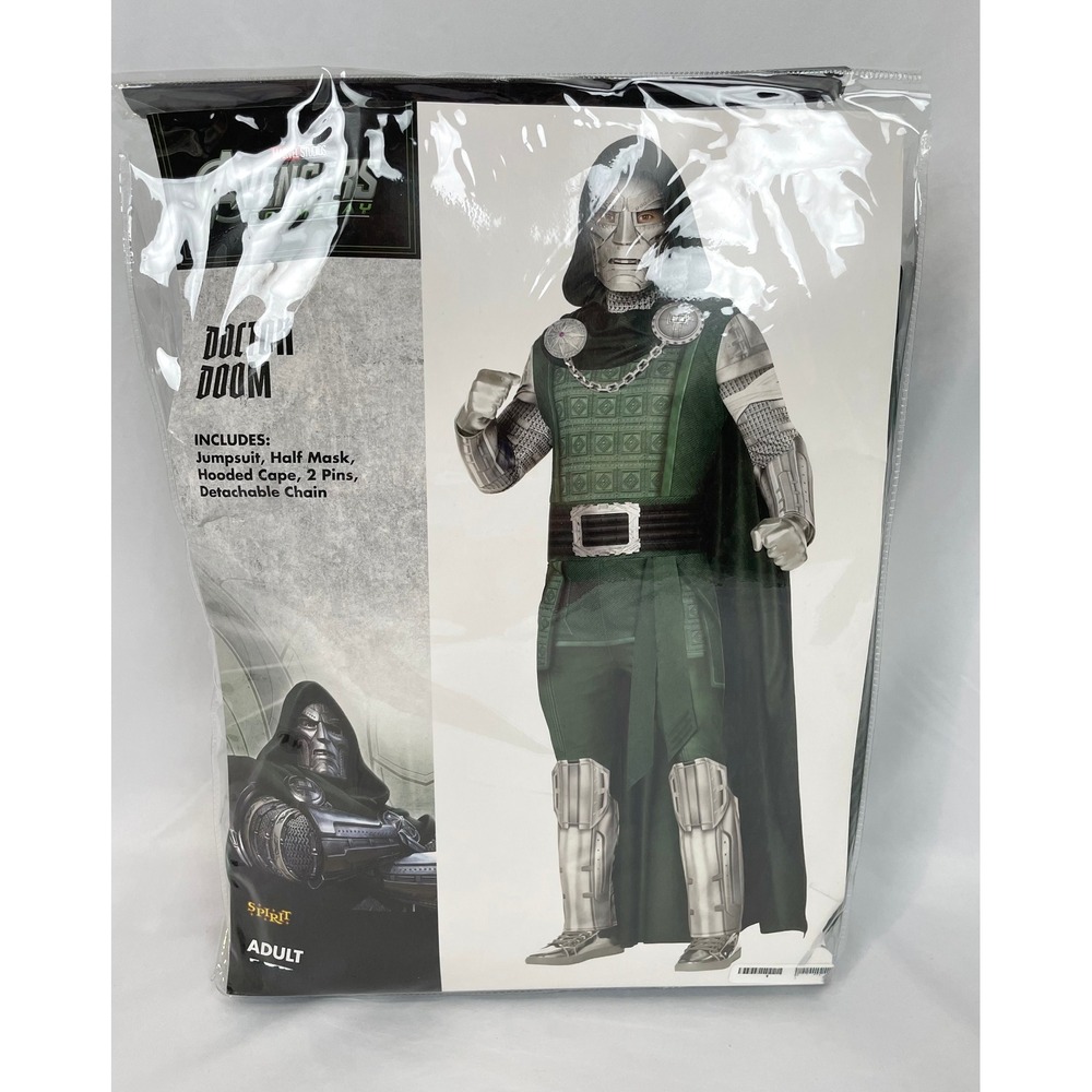 Spirit Halloween Marvel Avengers Doomsday Doctor Doom Costume Adult Medium